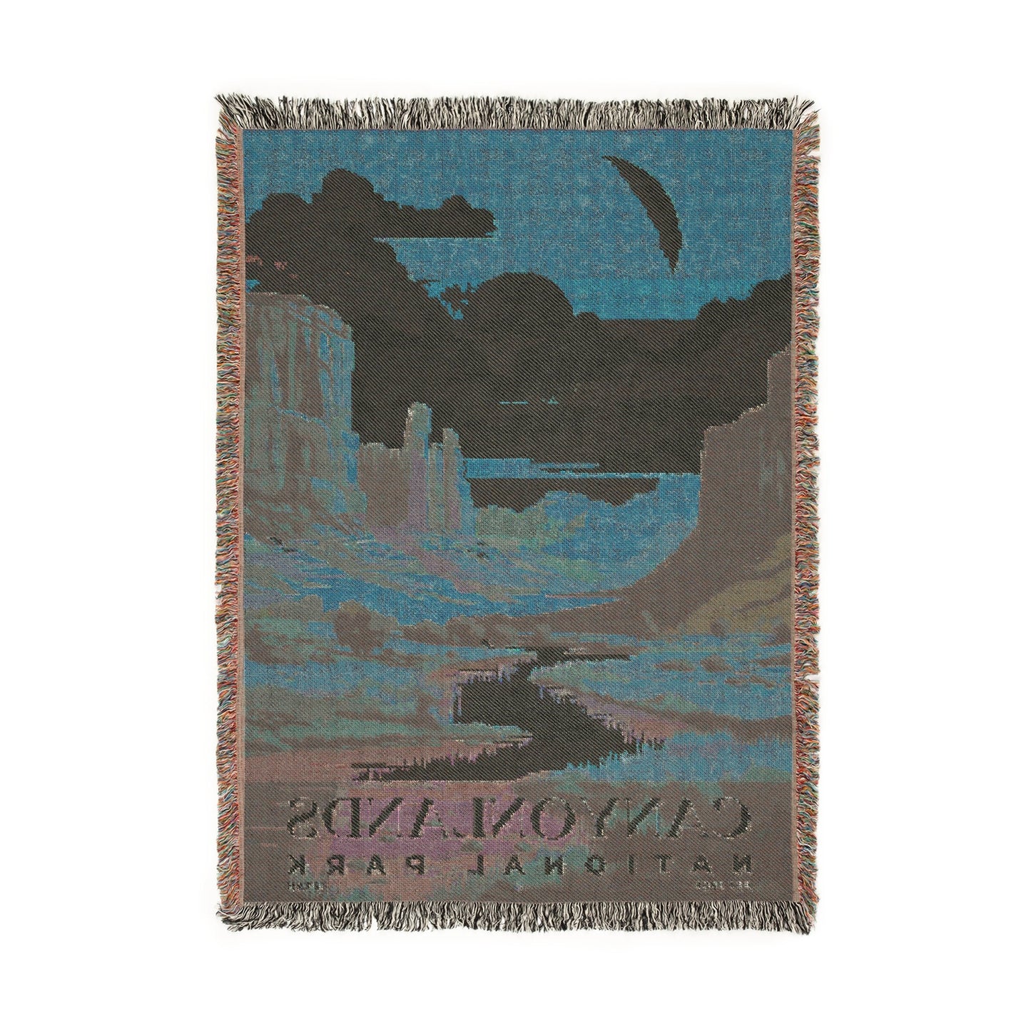 Canyonlands National Park Woven Blanket | S05