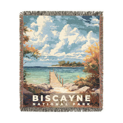 Biscayne National Park Woven Blanket | S06