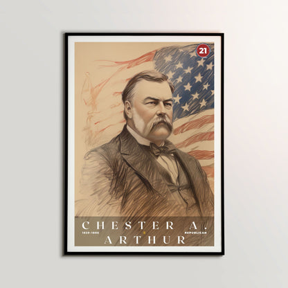 Chester A Arthur Poster | S03