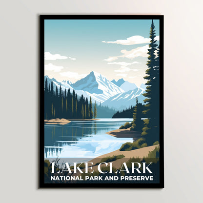 Lake Clark National Park Poster | S01