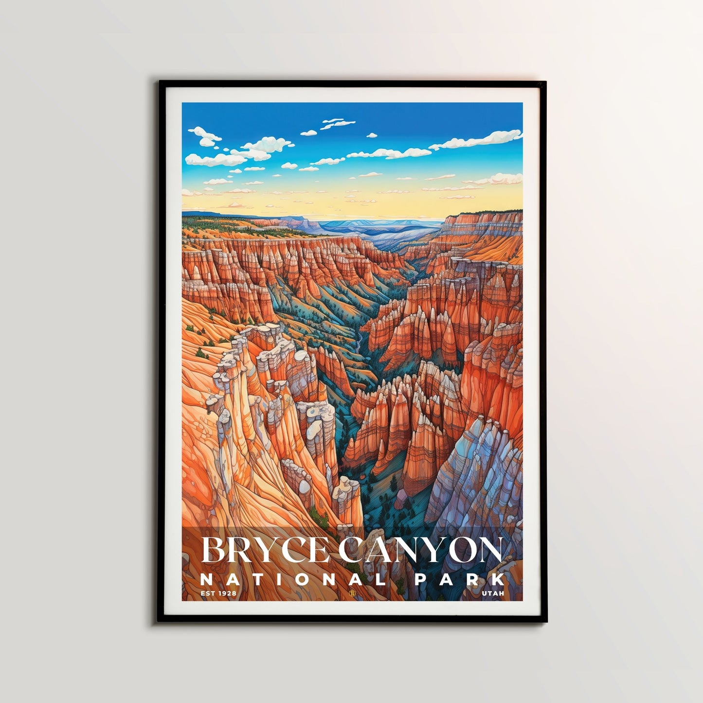 Bryce Canyon National Park Poster | S02