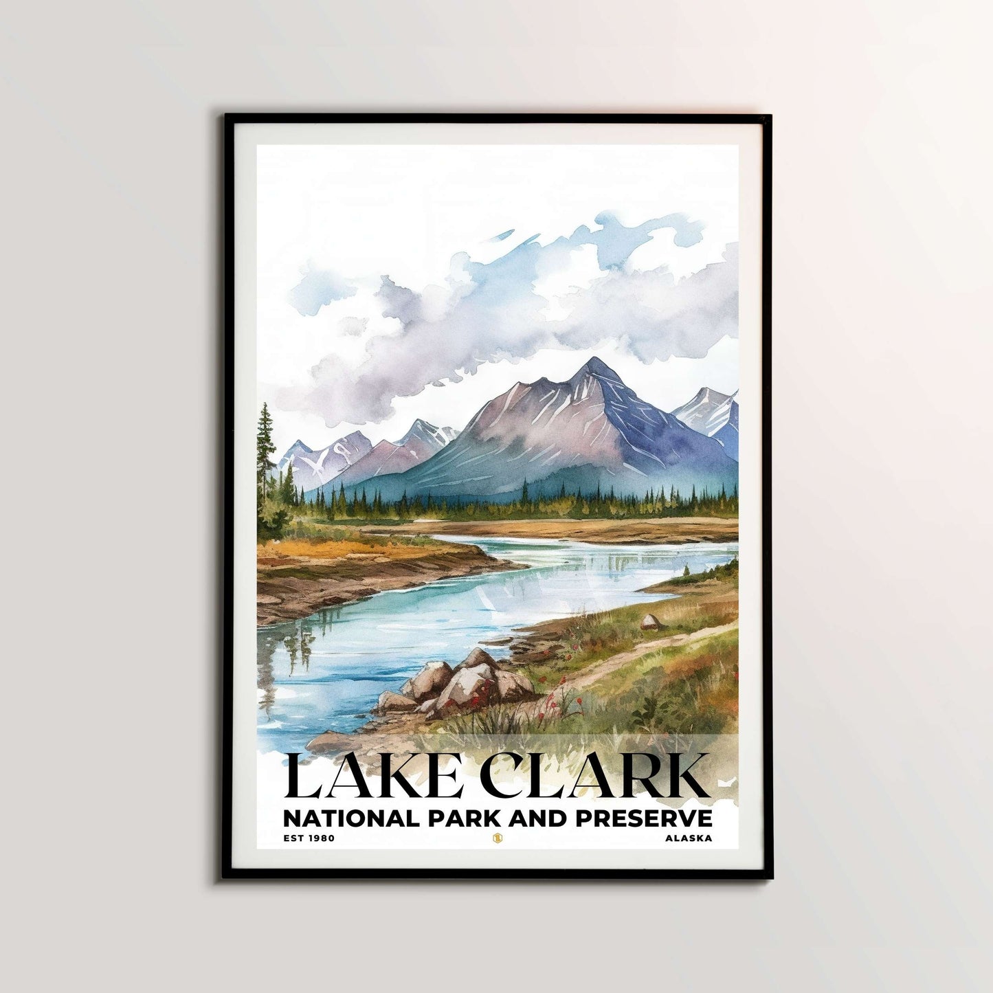 Lake Clark National Park Poster | S04