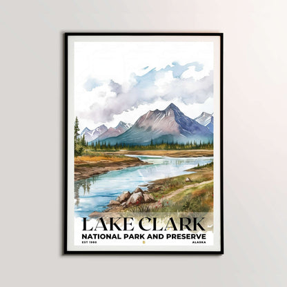 Lake Clark National Park Poster | S04