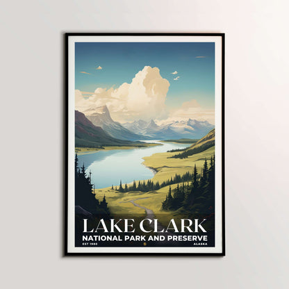 Lake Clark National Park Poster | S07