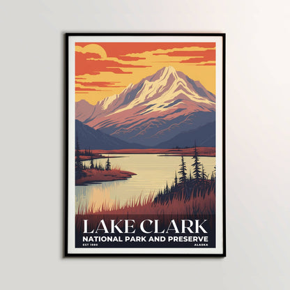 Lake Clark National Park Poster | S03