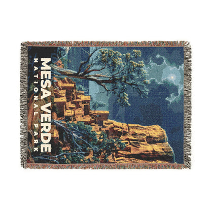 Mesa Verde National Park Woven Blanket | S16