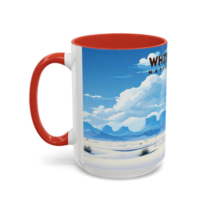 White Sands National Park Mug | Accent Coffee Mug (11, 15oz)