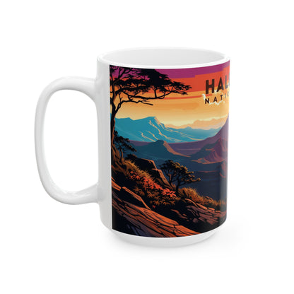 Haleakala National Park Mug | White Ceramic Mug (11oz, 15oz)