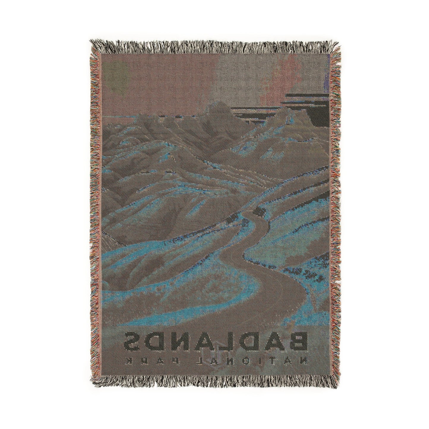 Badlands National Park Woven Blanket | S19