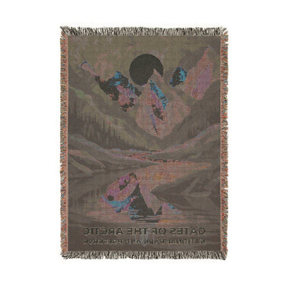 Gates of the Arctic National Park Woven Blanket | S20