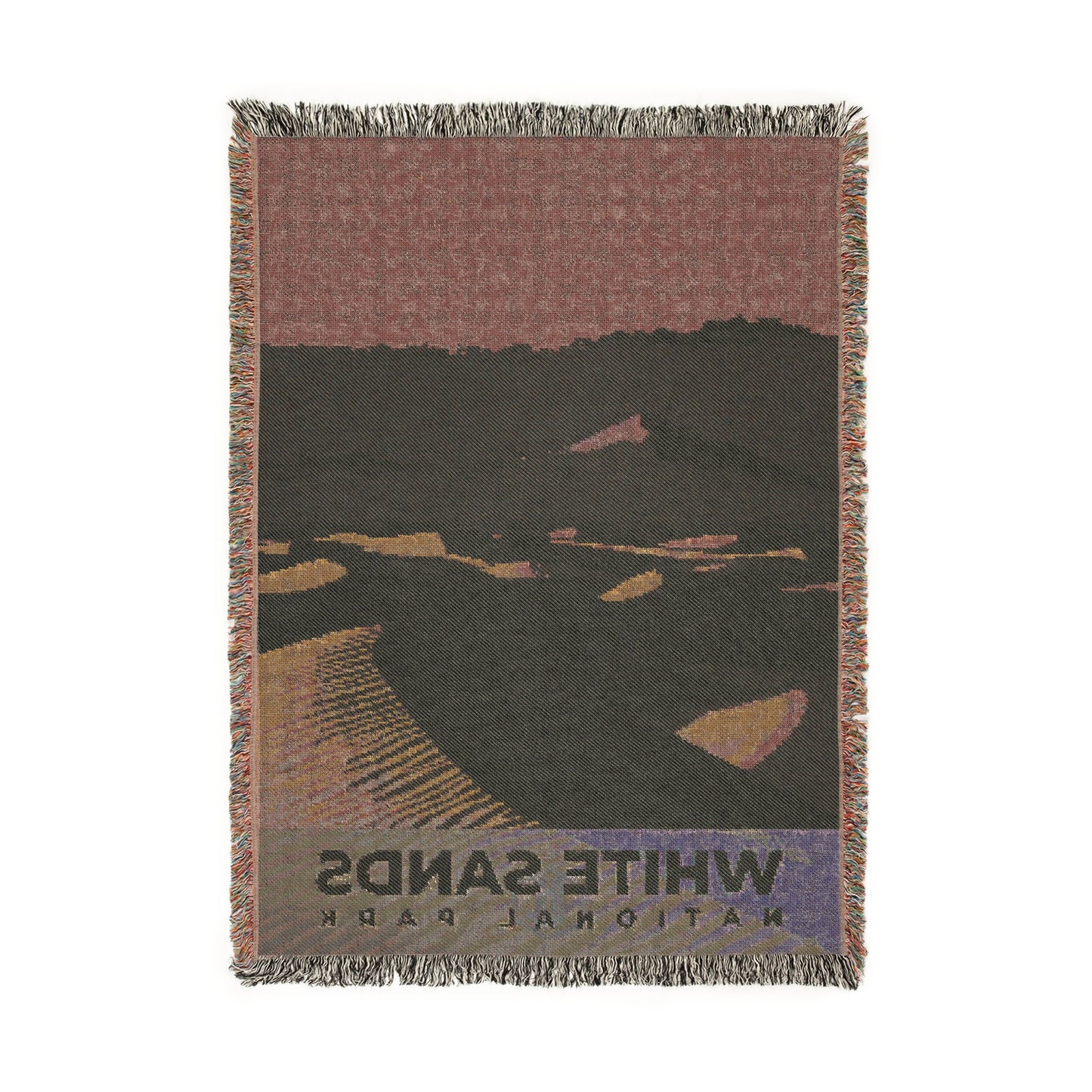 White Sands National Park Woven Blanket | S07
