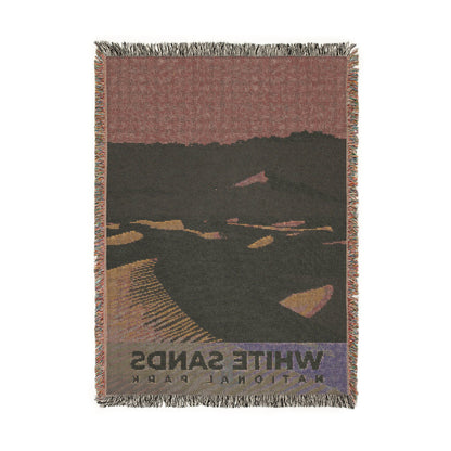 White Sands National Park Woven Blanket | S07