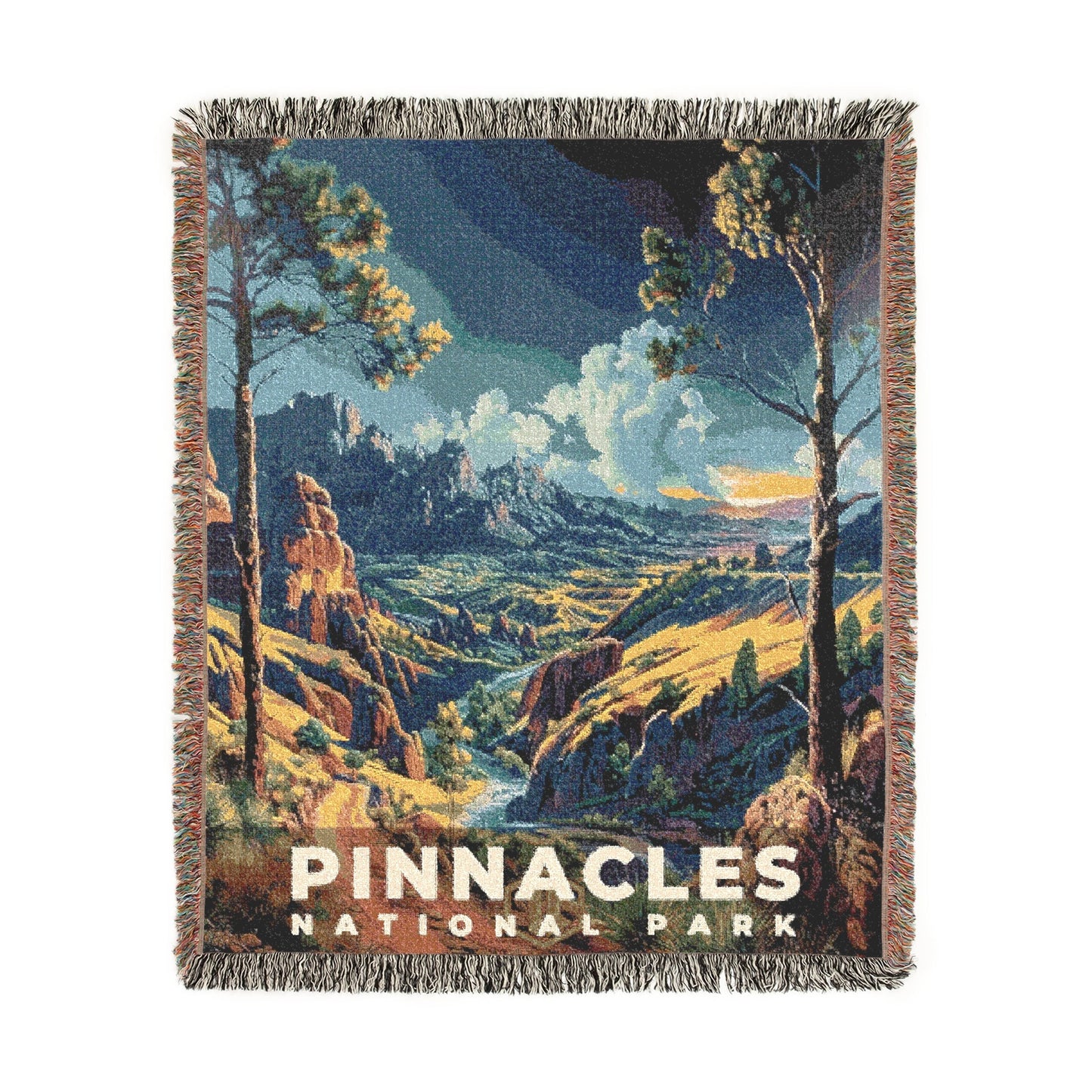 Pinnacles National Park Woven Blanket | S16