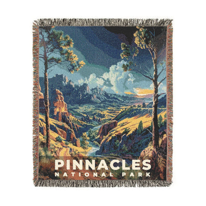 Pinnacles National Park Woven Blanket | S16