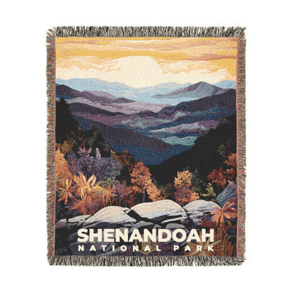 Shenandoah National Park Woven Blanket | S09