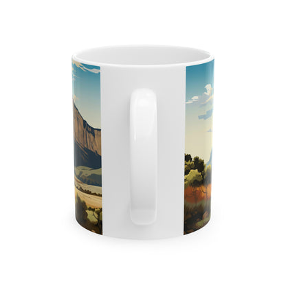 Guadalupe Mountains National Park Mug | White Ceramic Mug (11oz, 15oz)