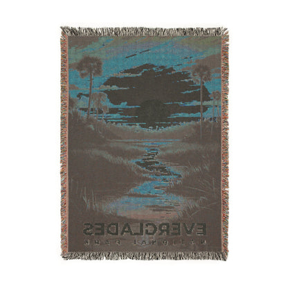 Everglades National Park Woven Blanket | S07