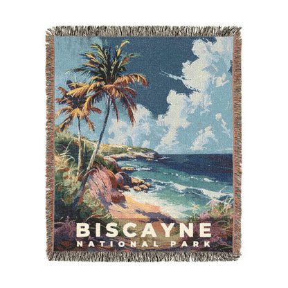 Biscayne National Park Woven Blanket | S18