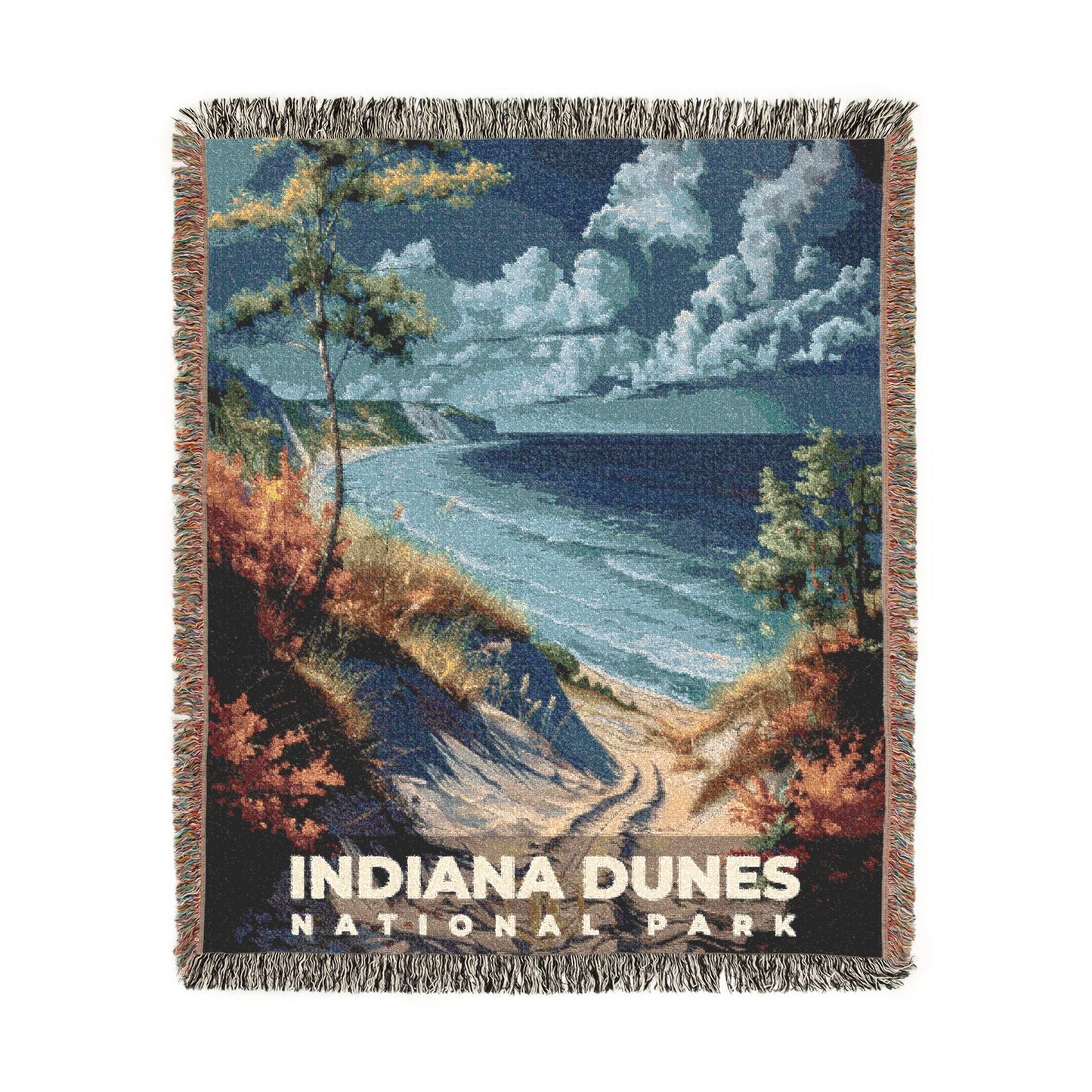 Indiana Dunes National Park Woven Blanket | S16
