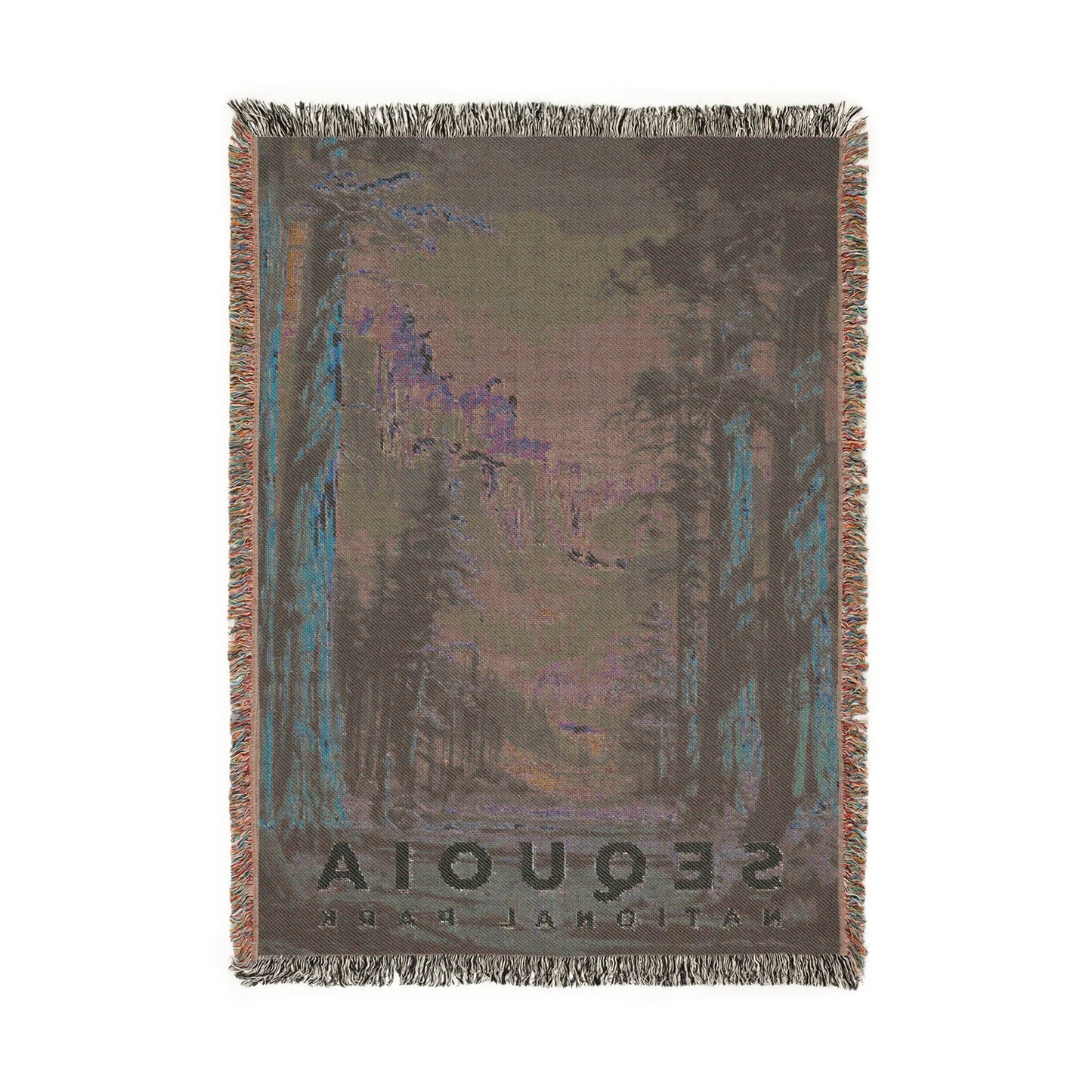 Sequoia National Park Woven Blanket | S16