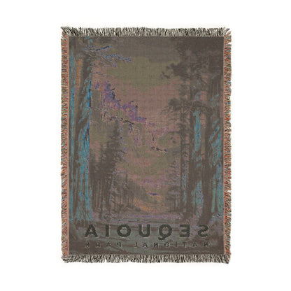 Sequoia National Park Woven Blanket | S16
