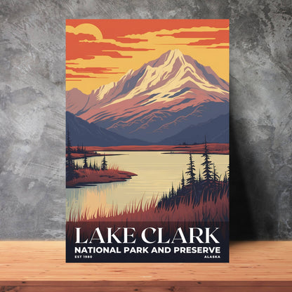 Lake Clark National Park Poster | S03