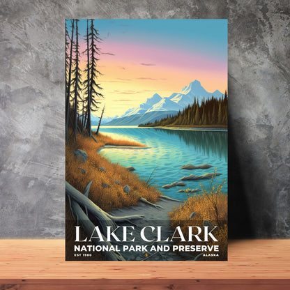 Lake Clark National Park Poster | S02