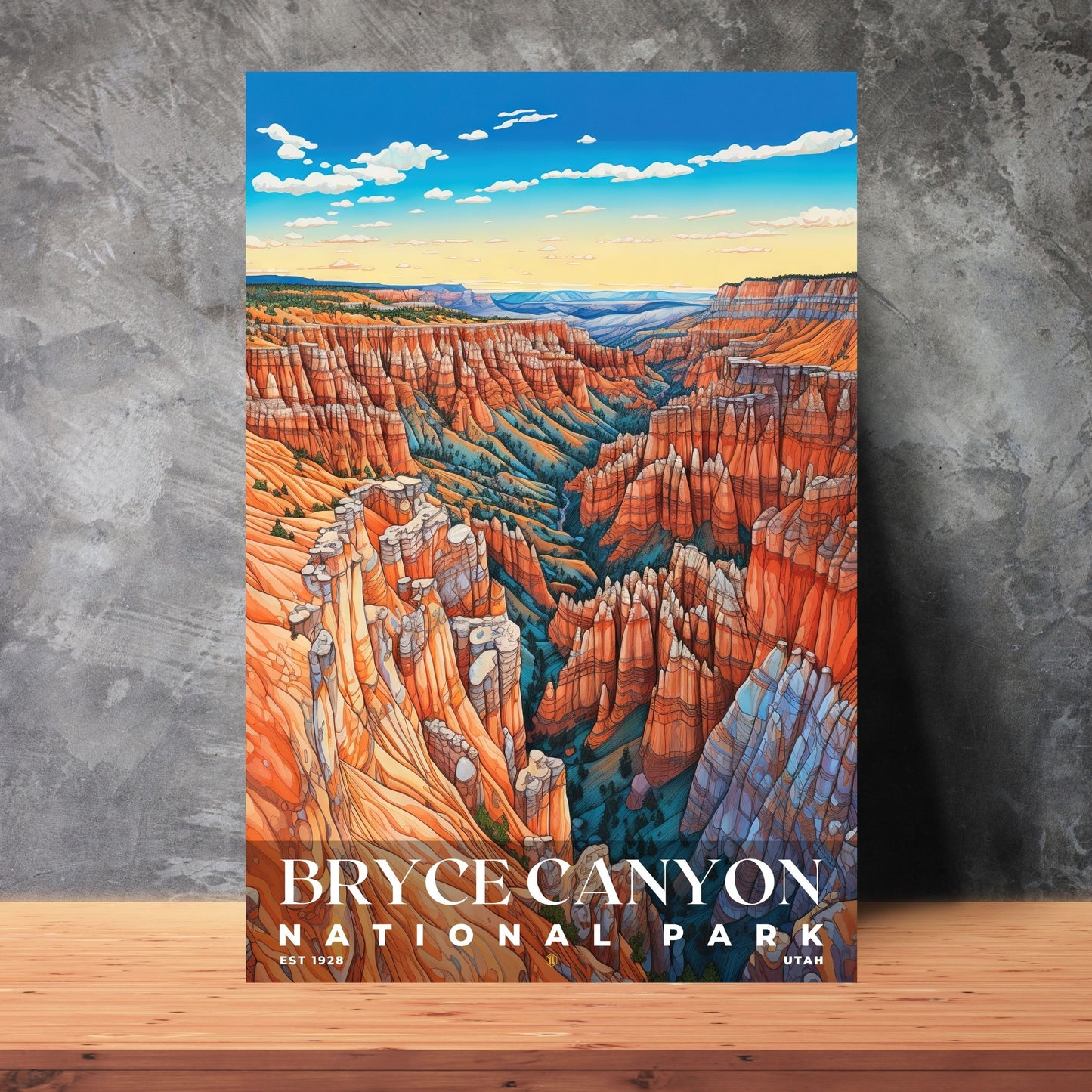 Bryce Canyon National Park Poster | S02