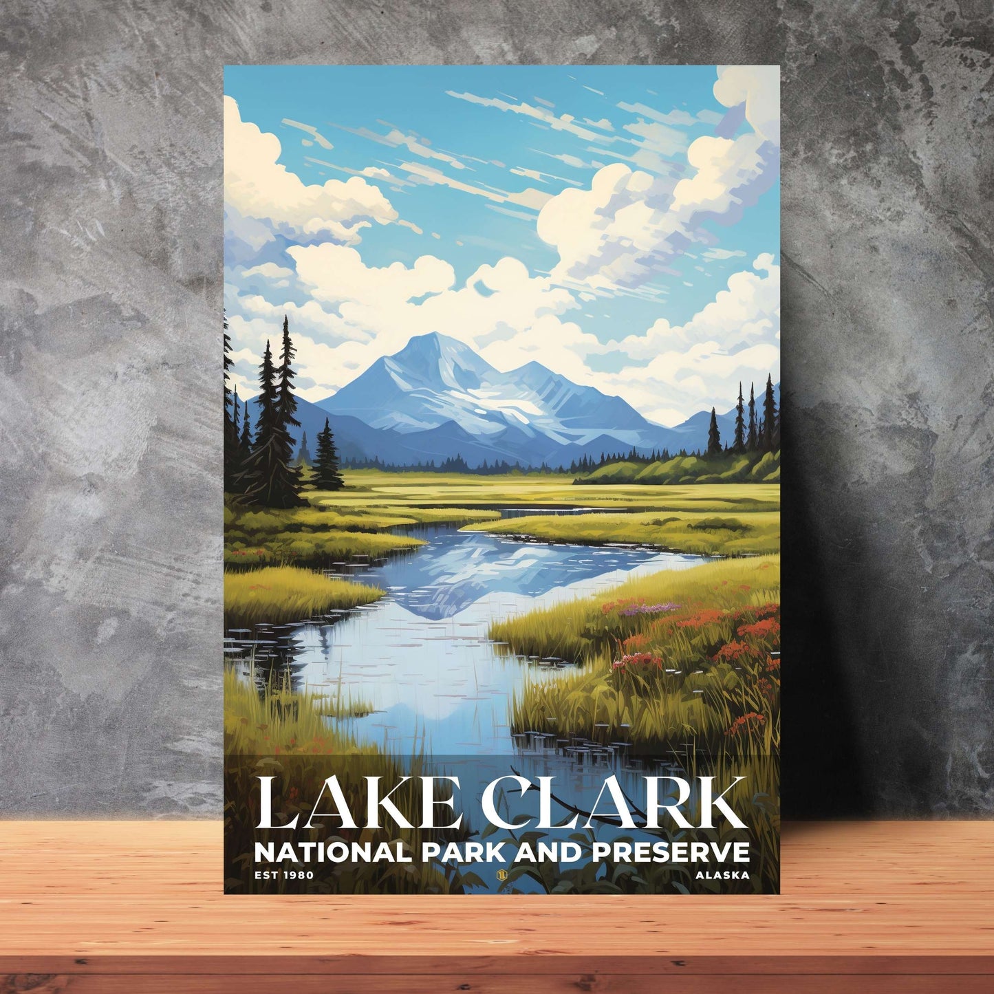 Lake Clark National Park Poster | S06