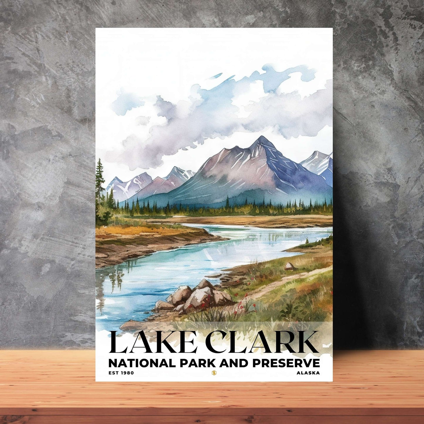 Lake Clark National Park Poster | S04