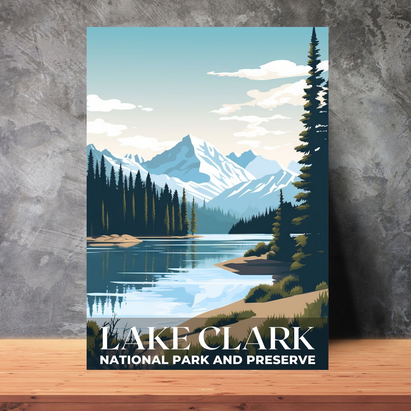 Lake Clark National Park Poster | S01