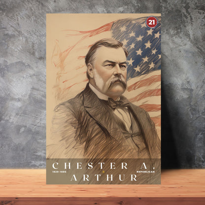 Chester A Arthur Poster | S03