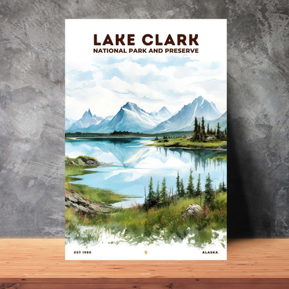 Lake Clark National Park Poster | S08