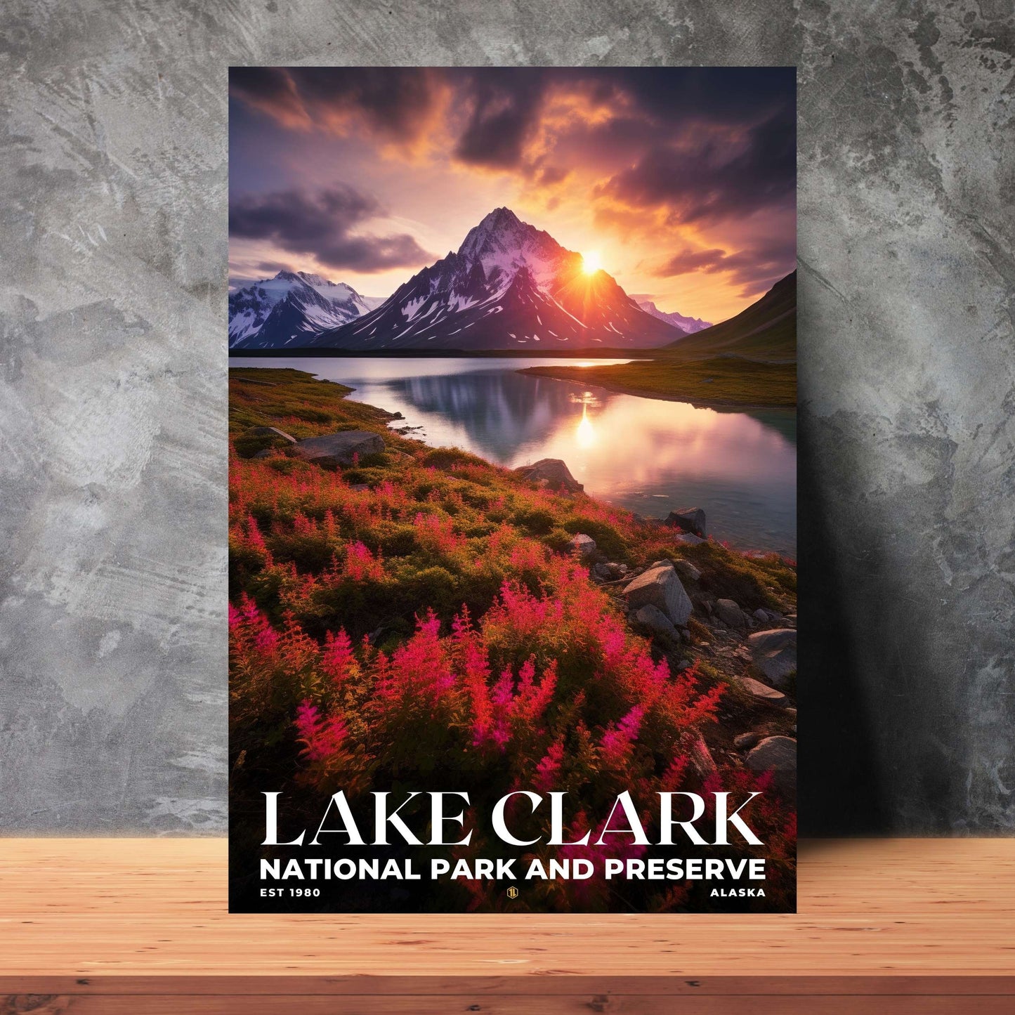 Lake Clark National Park Poster | S10