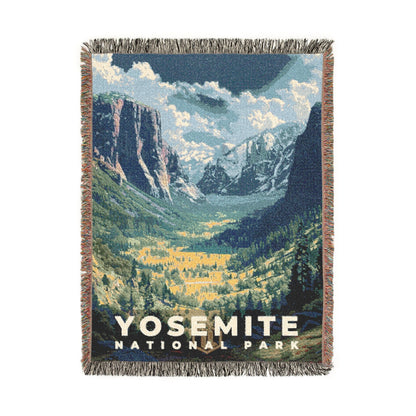 Yosemite National Park Woven Blanket | S13