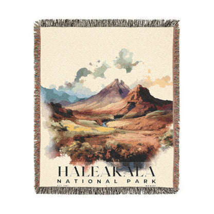 Haleakala National Park Woven Blanket | S04