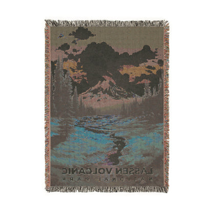 Lassen Volcanic National Park Woven Blanket | S06