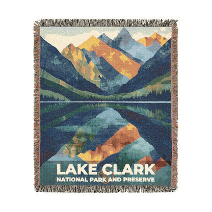 Lake Clark National Park Woven Blanket | S20