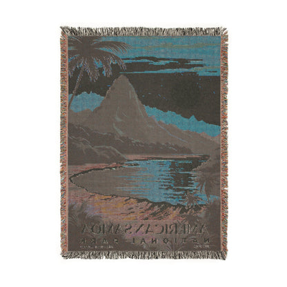 American Samoa National Park Woven Blanket | S05