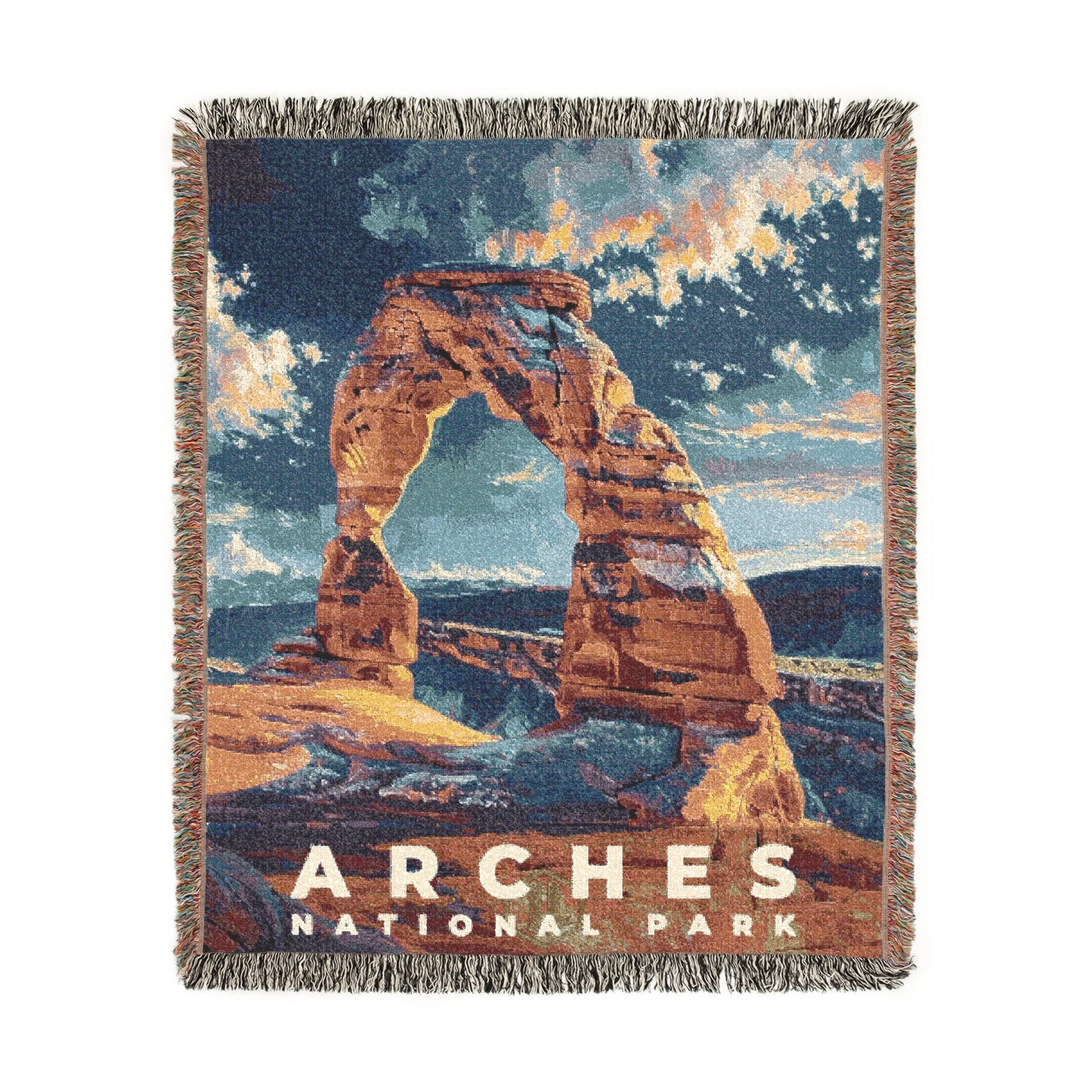 Arches National Park Woven Blanket | S14