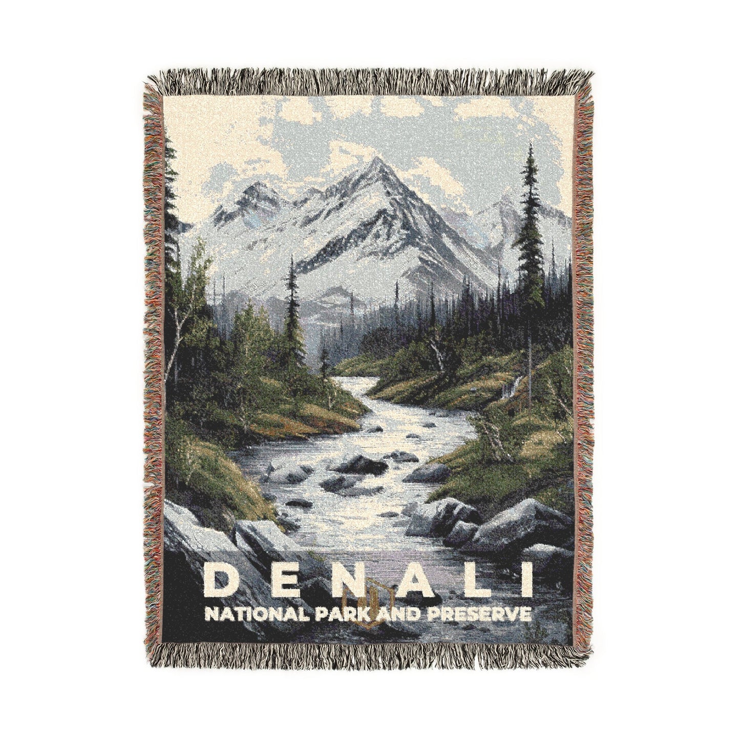 Denali National Park Woven Blanket | S17