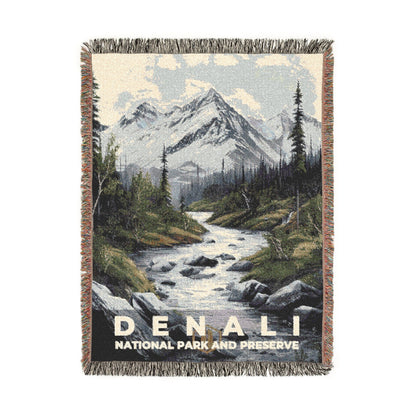 Denali National Park Woven Blanket | S17