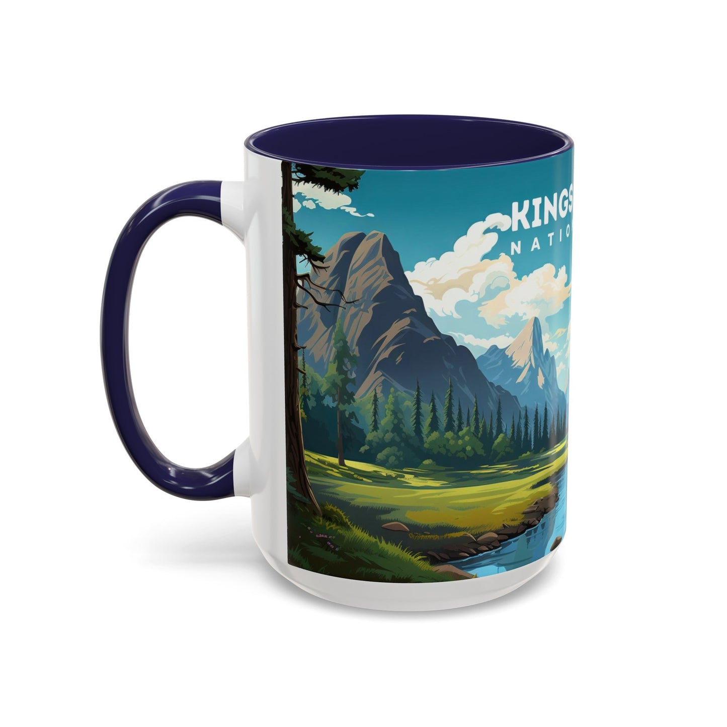 Kings Canyon National Park Mug | Accent Coffee Mug (11, 15oz)