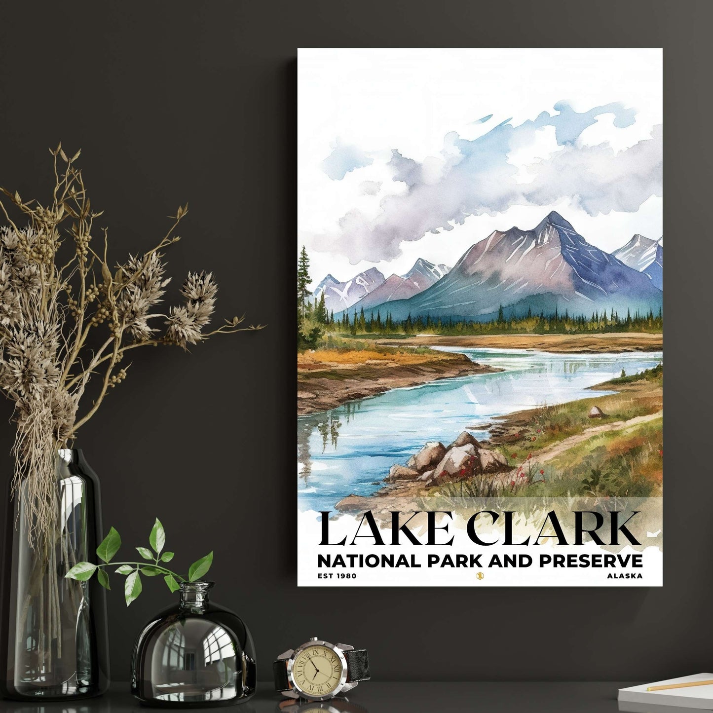 Lake Clark National Park Poster | S04