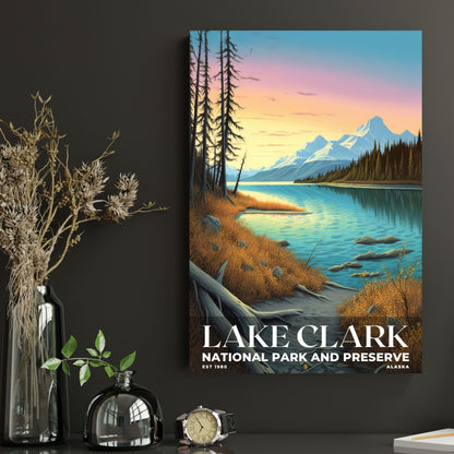 Lake Clark National Park Poster | S02
