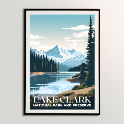 Lake Clark National Park Poster | S01