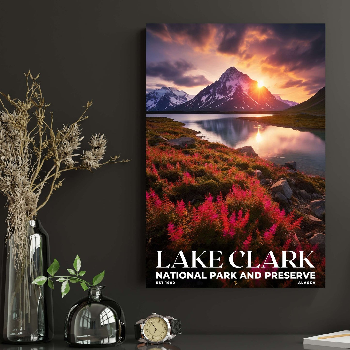 Lake Clark National Park Poster | S10