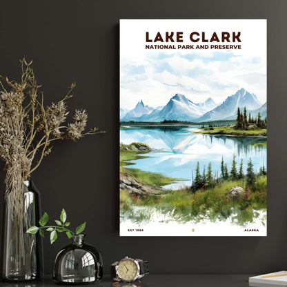 Lake Clark National Park Poster | S08