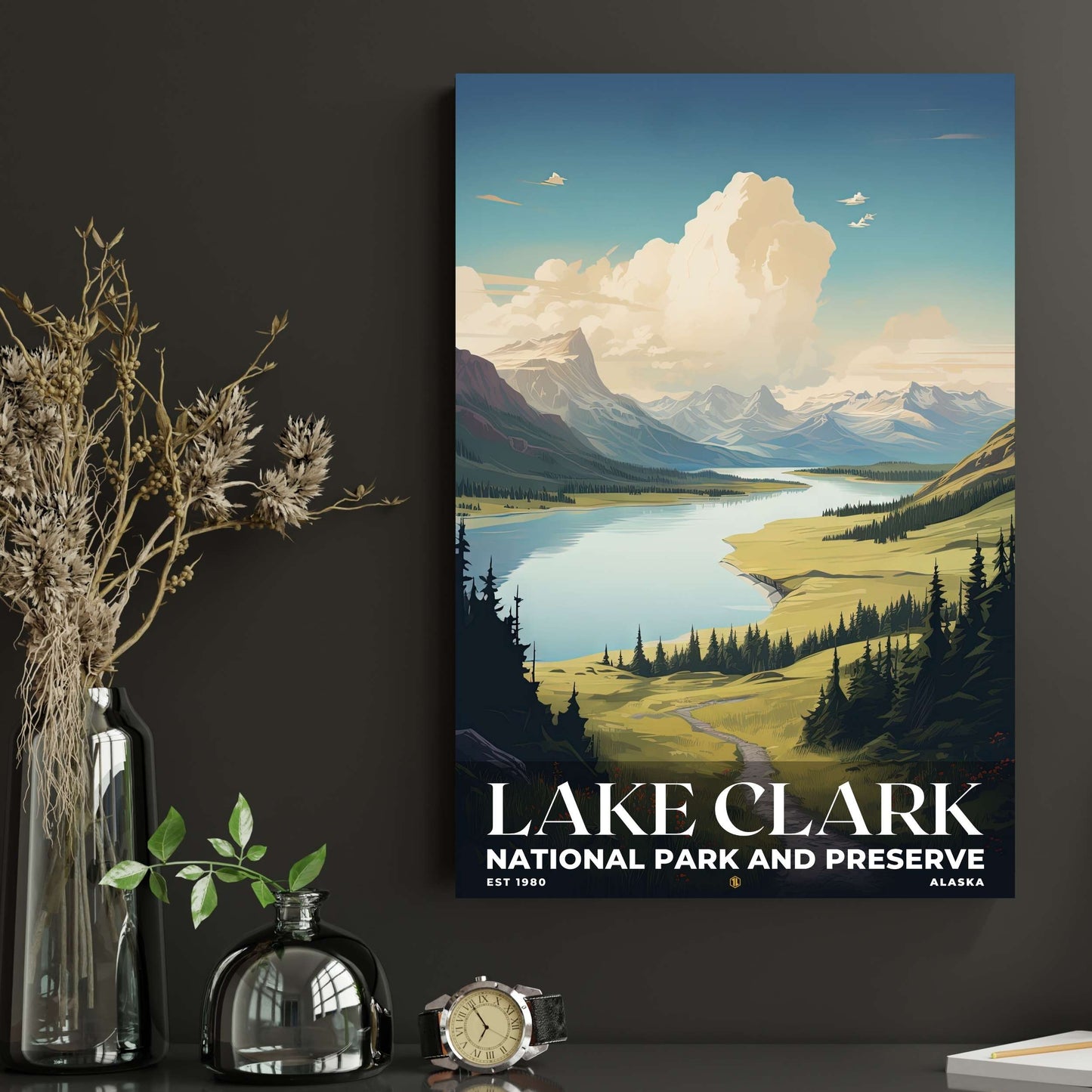 Lake Clark National Park Poster | S07