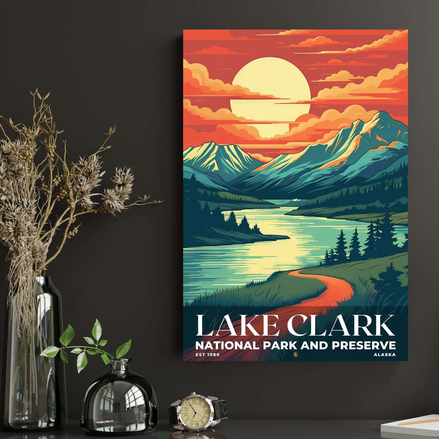 Lake Clark National Park Poster | S05